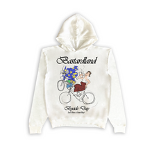 Load image into Gallery viewer, Bicycle Day Seamless Hoodie Bone