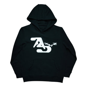 Aphex Twin Logo Embroidered Heather Gray Hoodie