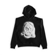 Load image into Gallery viewer, Jesus Xhrist Peach Print Seamless Hoodie White