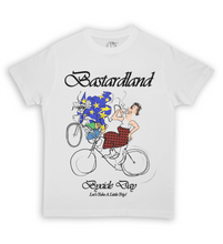 Load image into Gallery viewer, Bicycle Day Tee Shirt White