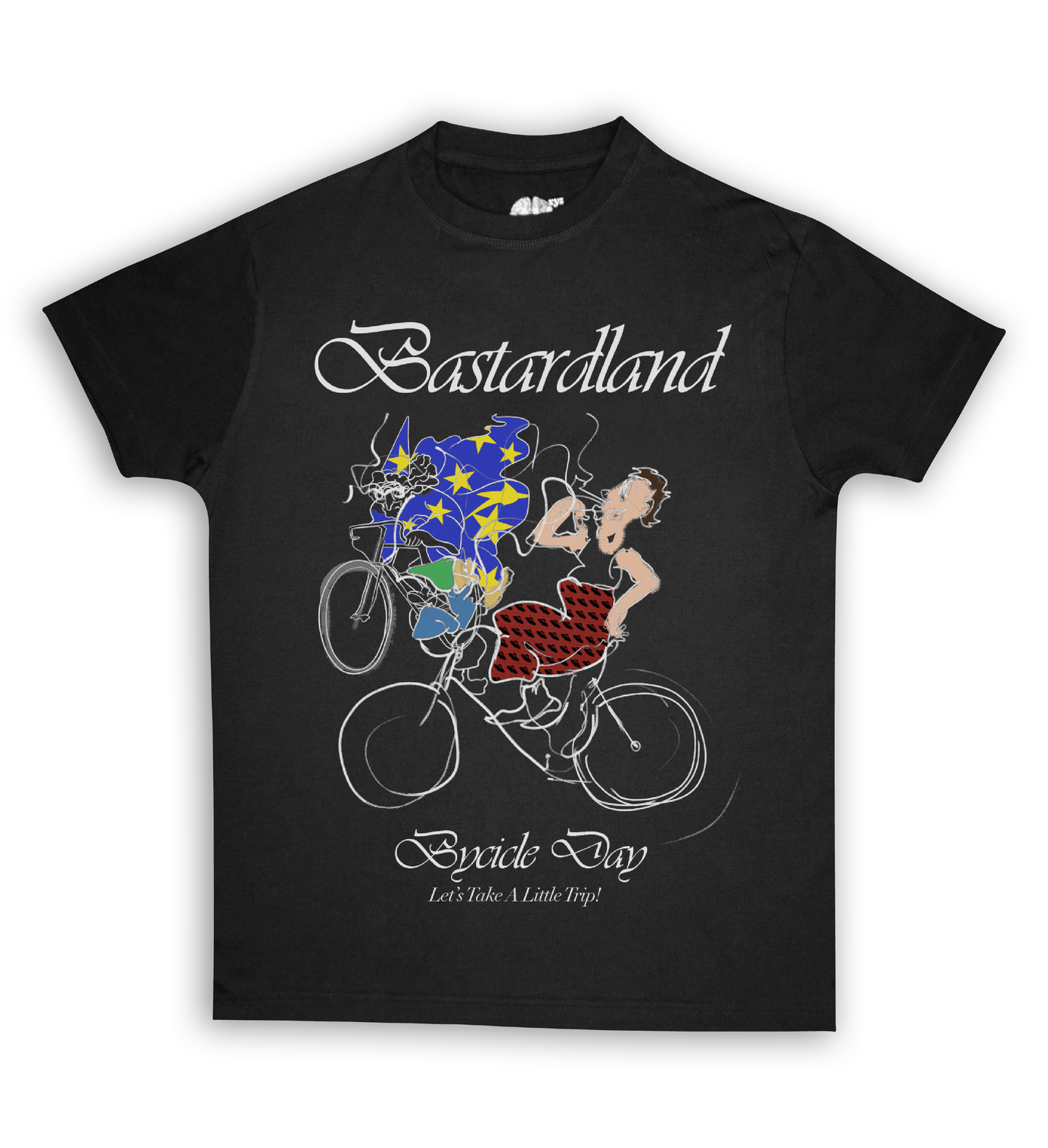 Bicycle Day Tee Shirt Black