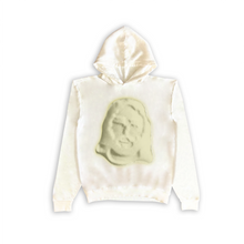 Load image into Gallery viewer, Jesus Xhrist Peach Print Seamless Hoodie White