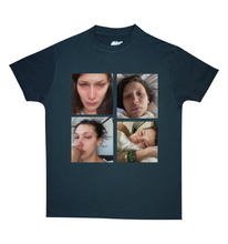 Load image into Gallery viewer, Bella Hadid Crying Sad Girl Summer Tee Shirt Black