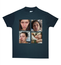 Load image into Gallery viewer, Bella Hadid Crying Sad Girl Summer Tee Shirt Bone