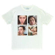 Load image into Gallery viewer, Bella Hadid Crying Sad Girl Summer Tee Shirt Bone