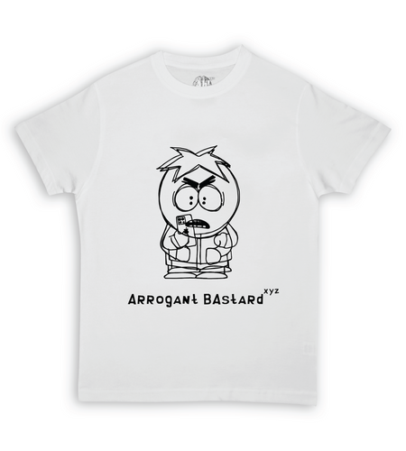 South Park Enraged Texter Butters Tee Shirt White