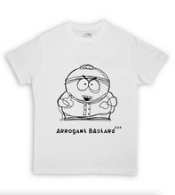 Load image into Gallery viewer, South Park Middle Finger Cartman Tee Shirt White