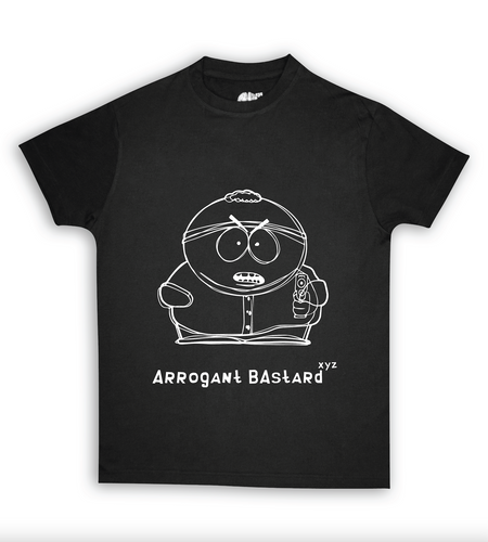 South Park Pointed Glock Cartman Tee Shirt Black