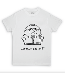 South Park Pointed Glock Cartman Tee Shirt White