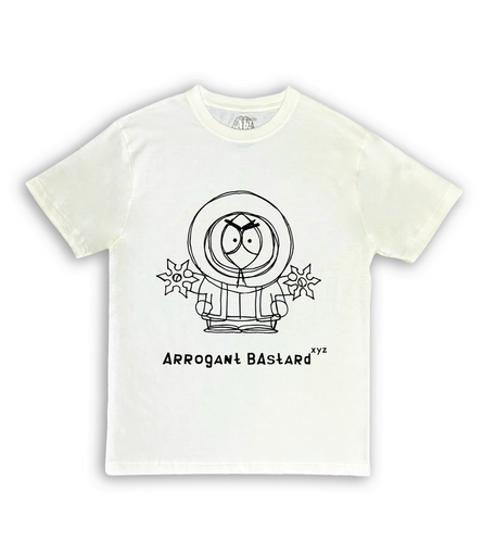 South Park Shuriken Kenny Tee Shirt Bone