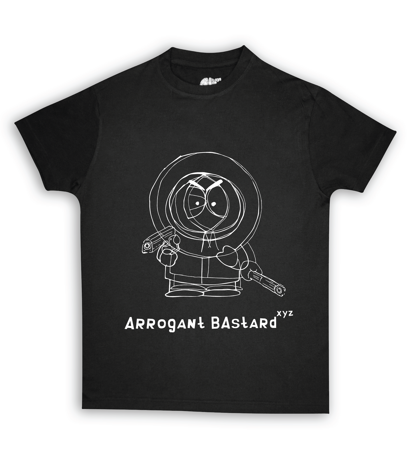 South Park Two Glock Kenny Tee Shirt Black