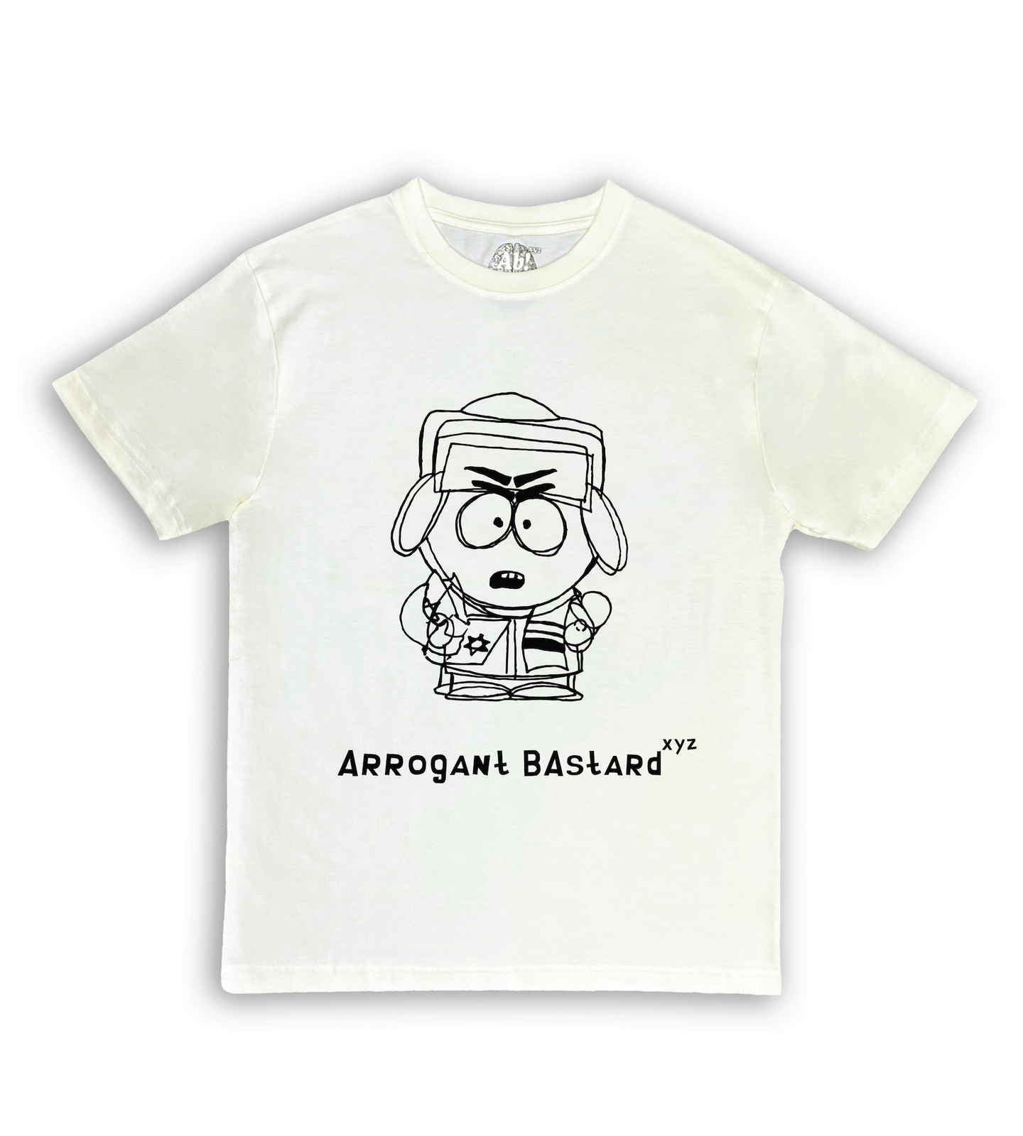 South Park Jewish Kyle Tee Shirt Bone
