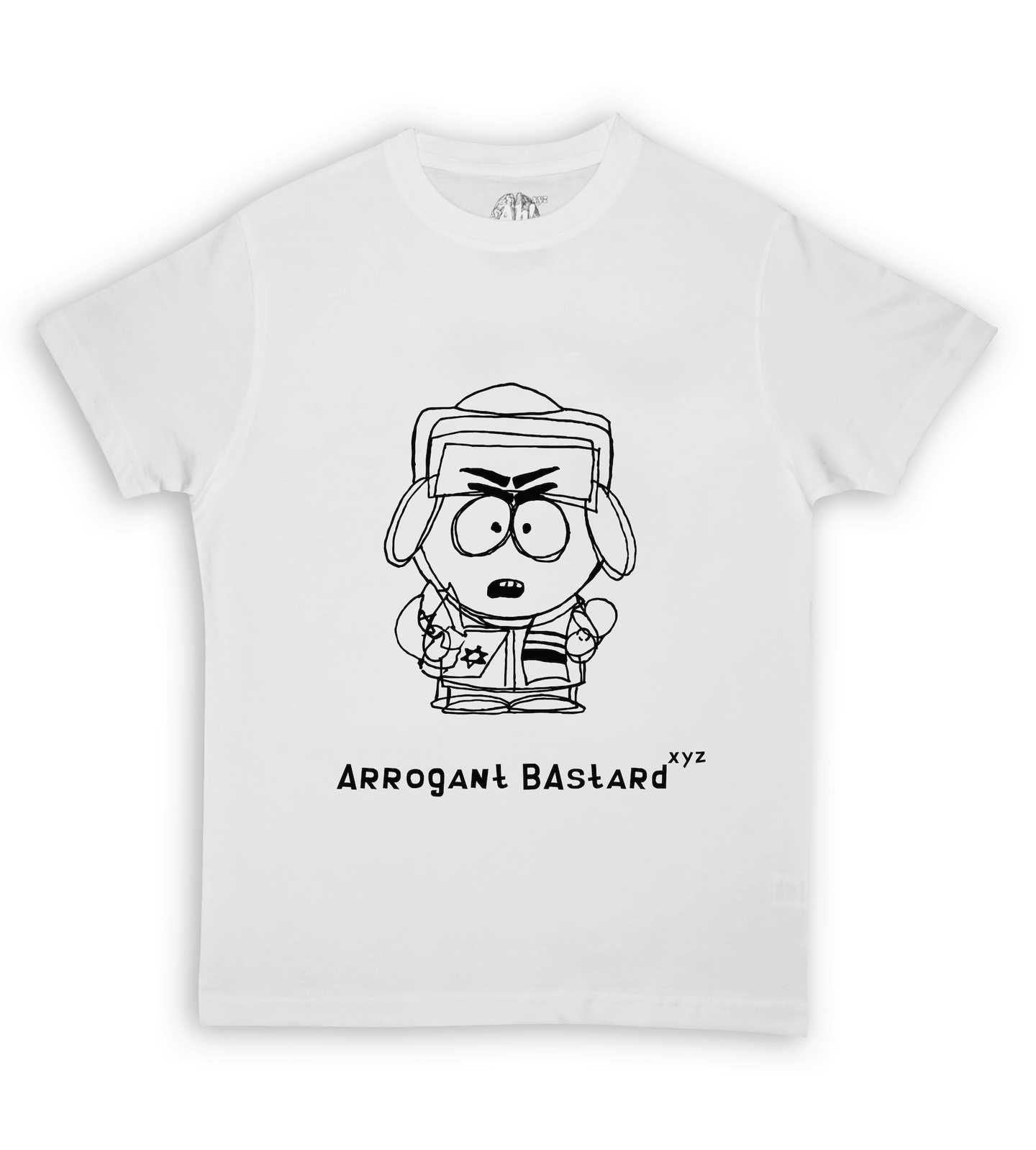 South Park Jewish Kyle Tee Shirt White