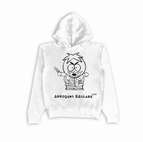 South Park Popsicle Man Butters Seamless Hoodie White