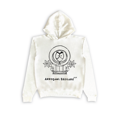 South Park Shuriken Kenny Seamless Hoodie Bone