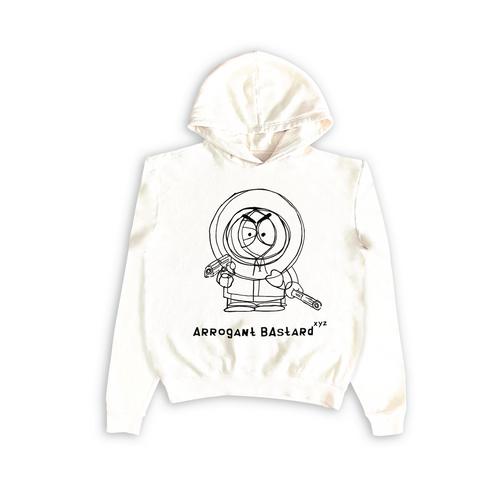 South Park Two Glock Kenny Seamless Hoodie Bone