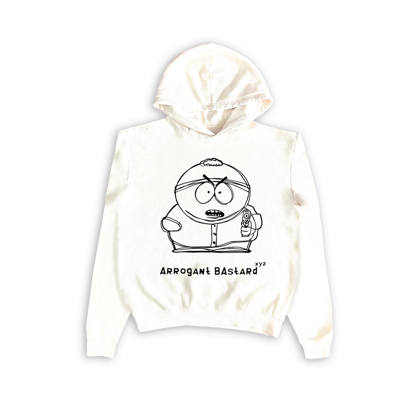 South Park Pointed Glock Cartman Hoodie Bone