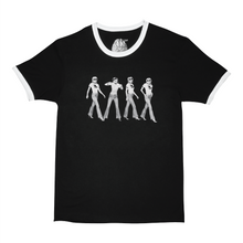 Load image into Gallery viewer, Miley Walking AB Ringer Tee Black