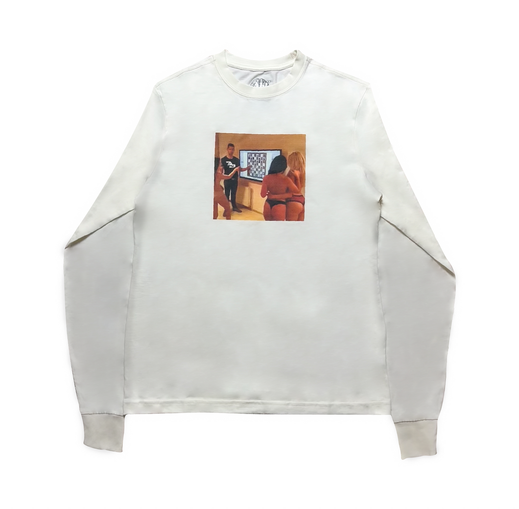 Chess Lessons Long Sleeve Bone