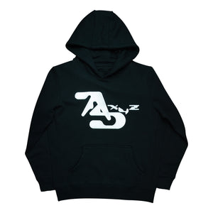 Aphex Twin Logo Embroidered Black Hoodie