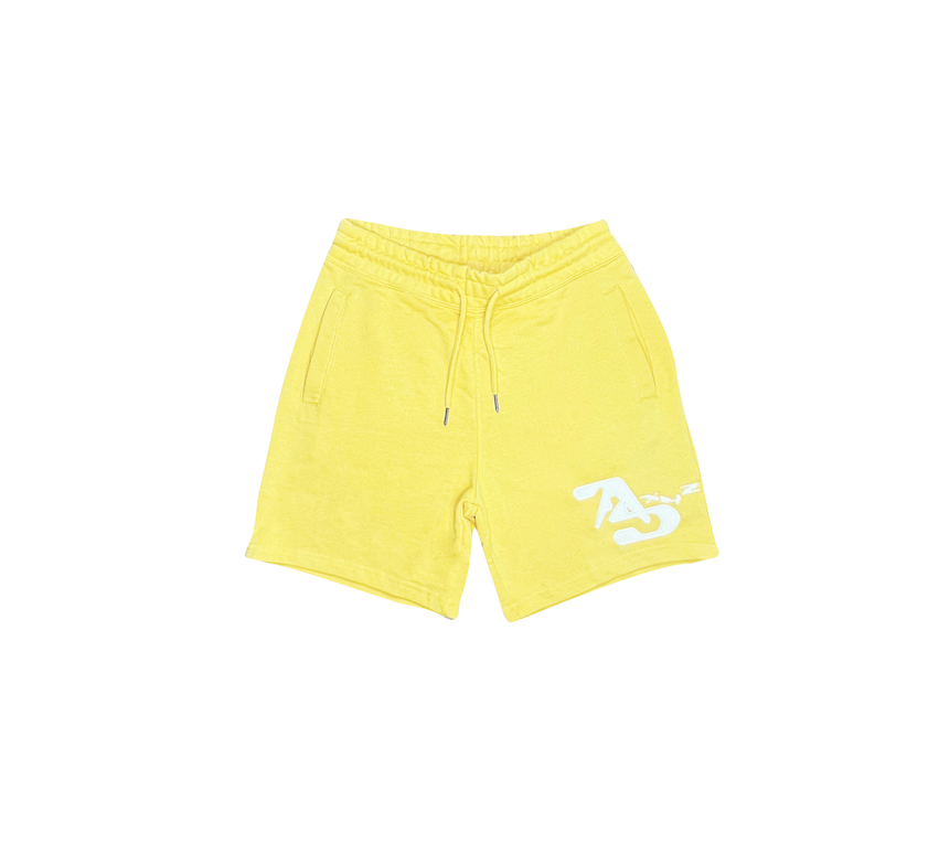 Aphex Twin Logo Shorts Yellow
