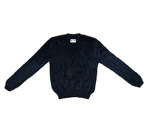 Load image into Gallery viewer, Heartagram Razor Synthetic Mink Sweater Black