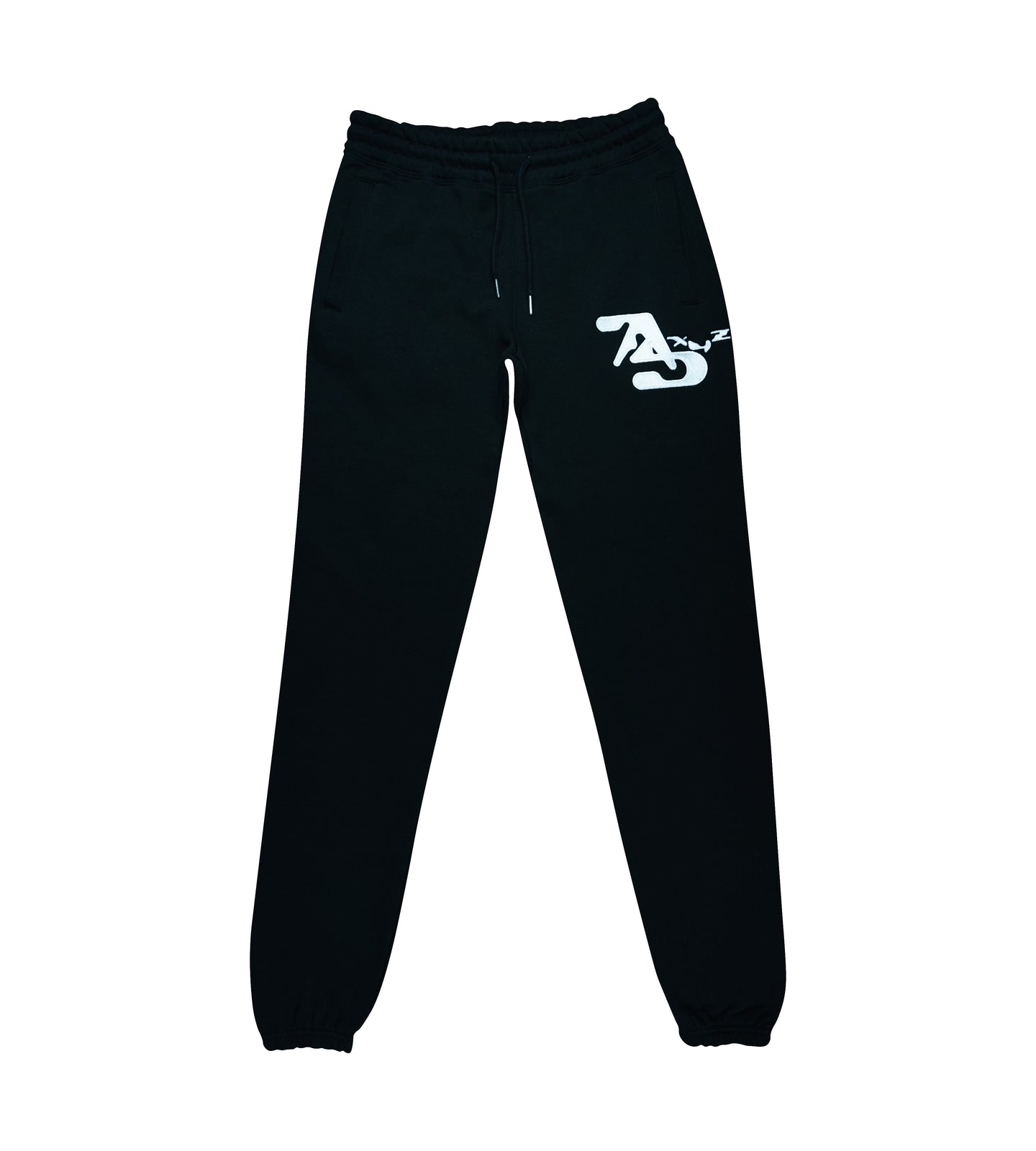 Aphex Twin Logo Embroidered Black Sweatpants