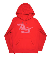 Load image into Gallery viewer, Aphex Twin Logo Embroidered Red Hoodie