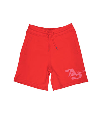 Aphex Twin Logo Shorts Red
