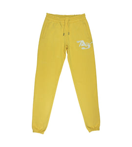 Aphex Twin Logo Embroidered Heather Grey Sweatpants