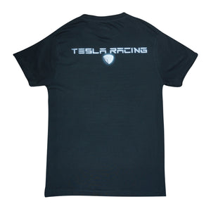 Tesla Bean Racing Tee Shirt White