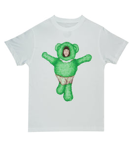 Donkey Rhubarb Green Dancing Bear Tee
