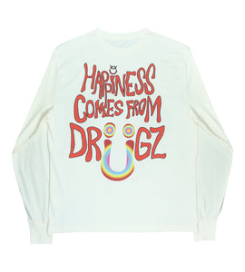 Happiness Comes From DrÜgz Long Sleeve Tee