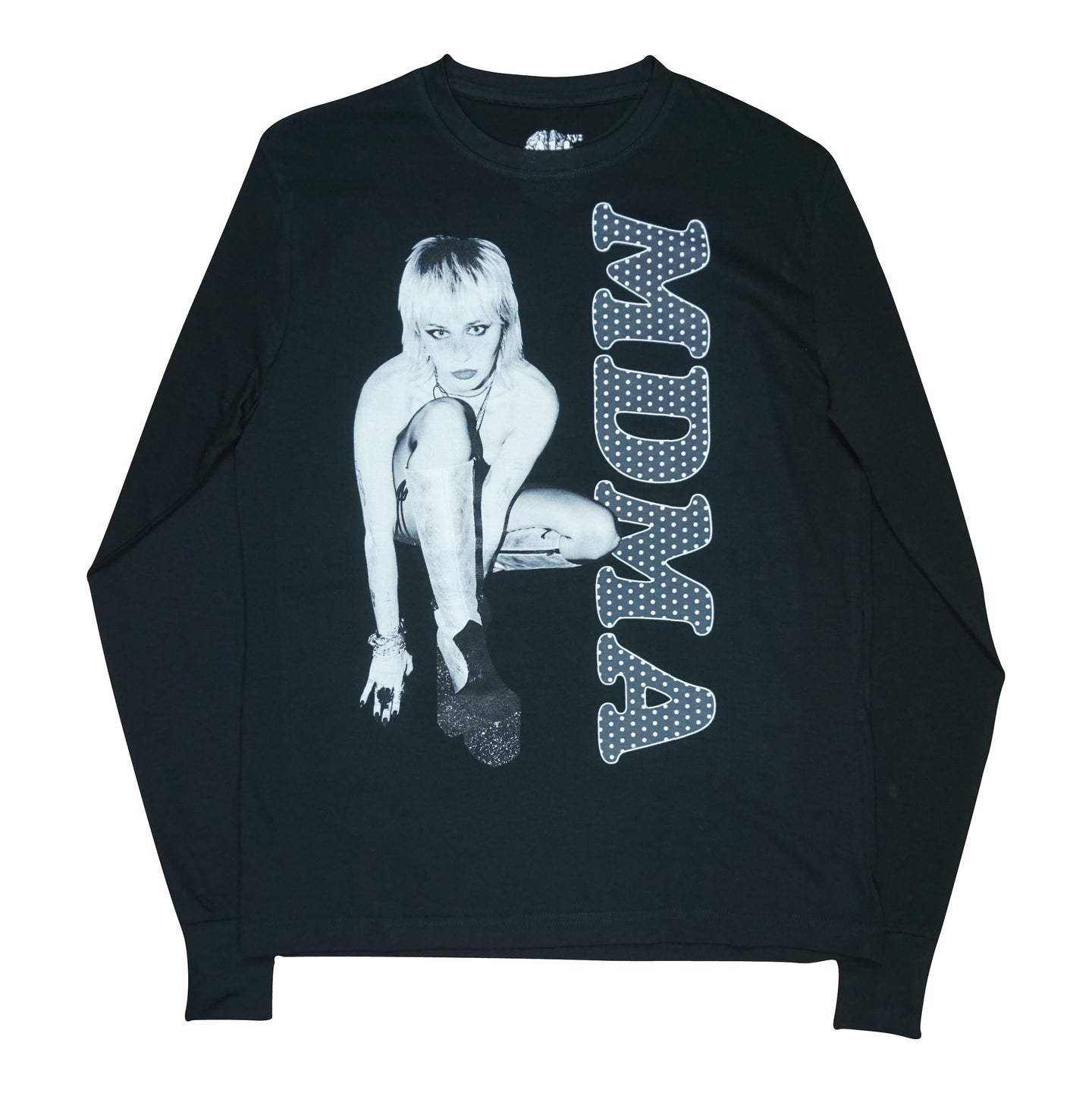 MDMA Kneeling Miley Cyrus Long Sleeve Black