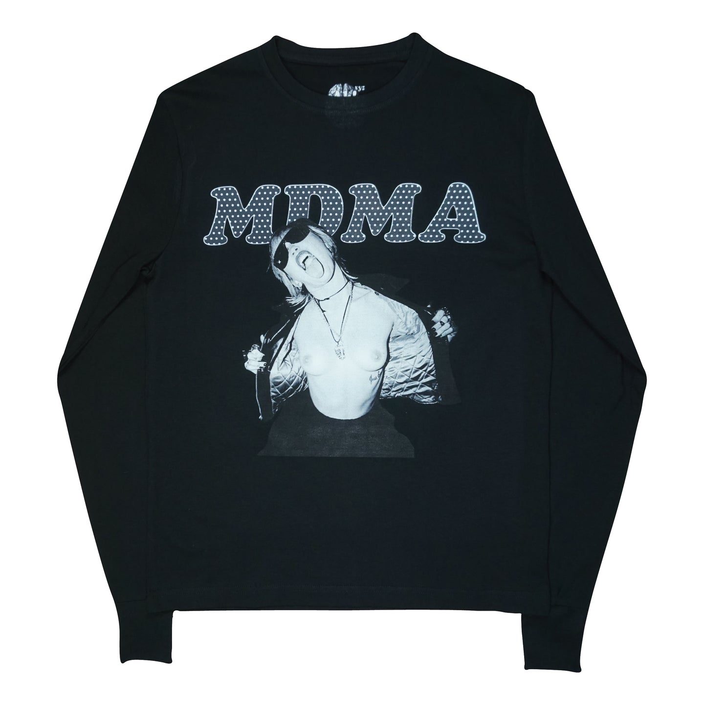 MDMA Flashing Miley Cyrus Long Sleeve Bone