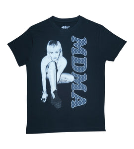 MDMA Kneeling Miley Cyrus Tee Shirt Black