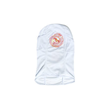 Load image into Gallery viewer, Aphex Twin Logo Red Holographic Nuclear Split Balaclava