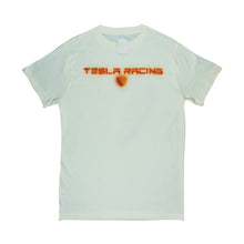 Load image into Gallery viewer, Tesla Bean Racing Tee Shirt White