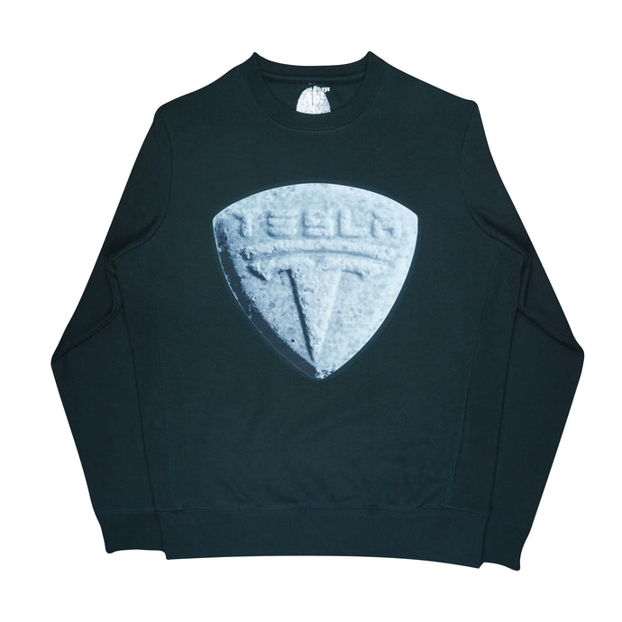 Tesla Bean Racing Crewneck Black