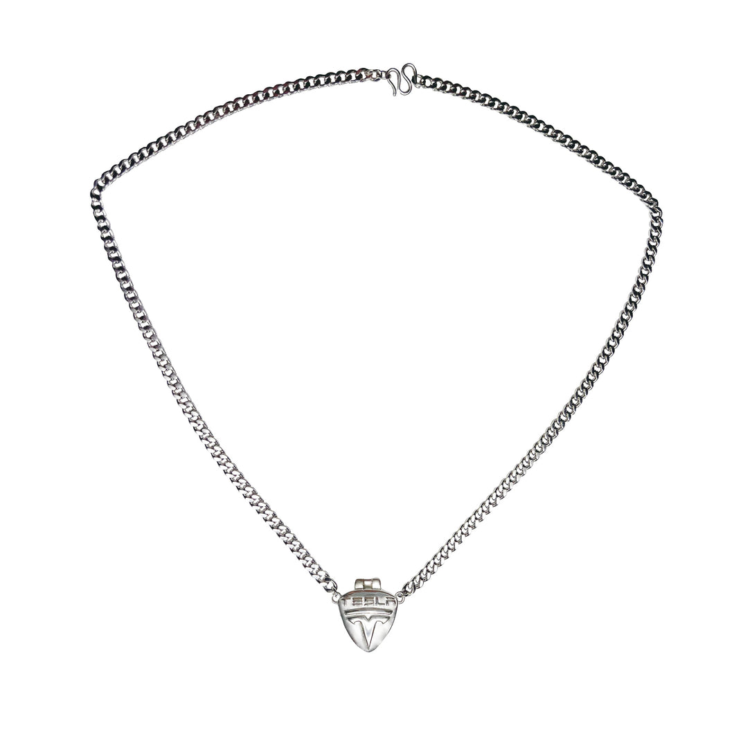 Tesla Bean Locket / 925 Sterling Silver