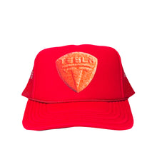 Load image into Gallery viewer, Tesla Bean Racing Trucker Hat Red