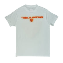 Load image into Gallery viewer, Tesla Bean Racing Tee Shirt White