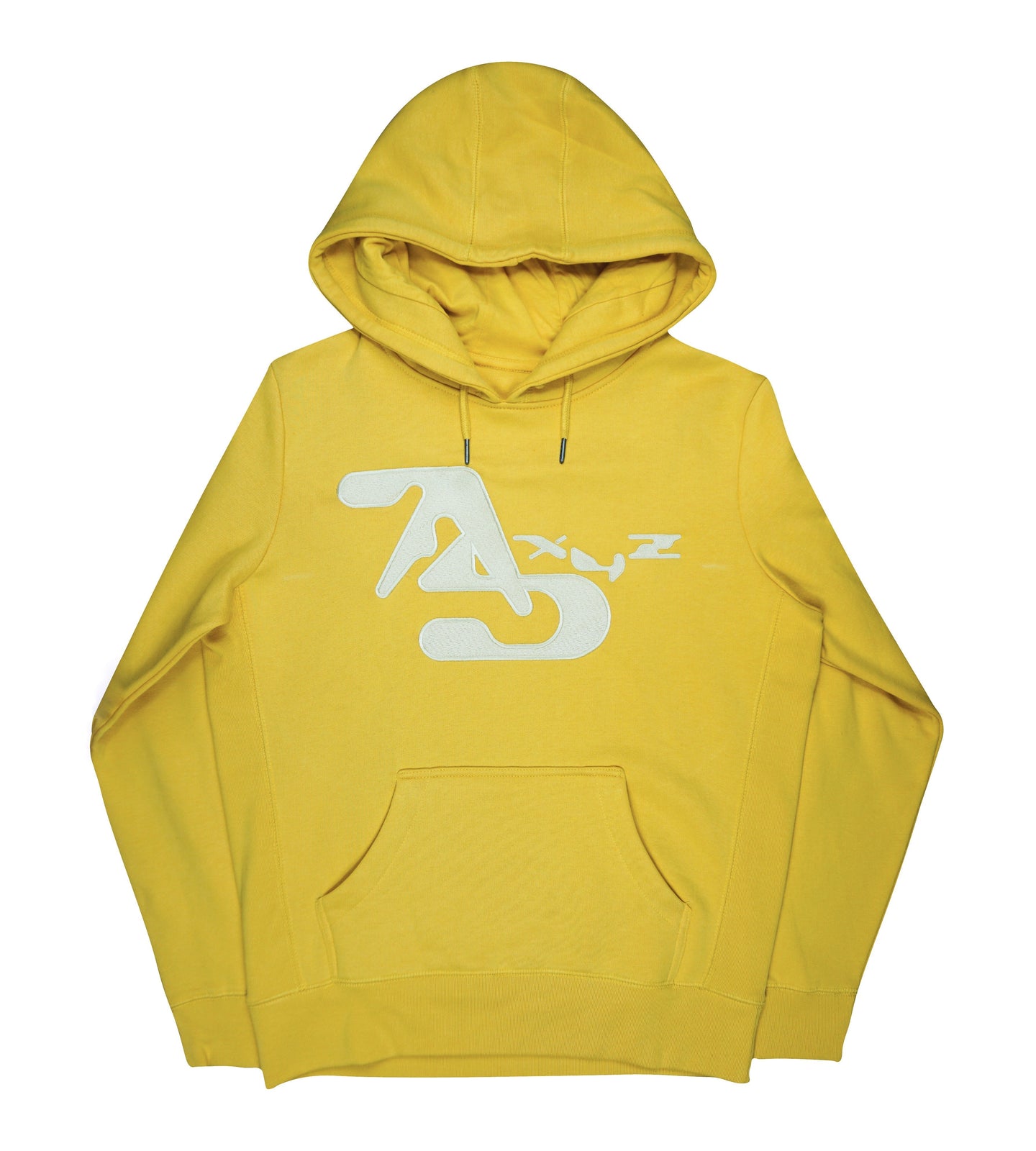 Aphex Twin Logo Embroidered Yellow Hoodie